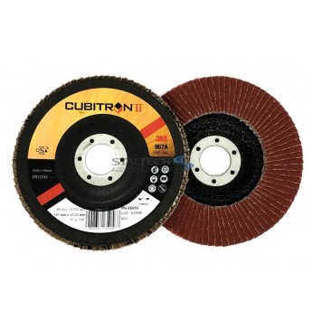 Cubitron lapelinis diskas 967A,  125mm  80+  